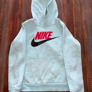 Wonderful light green kids hoodie
